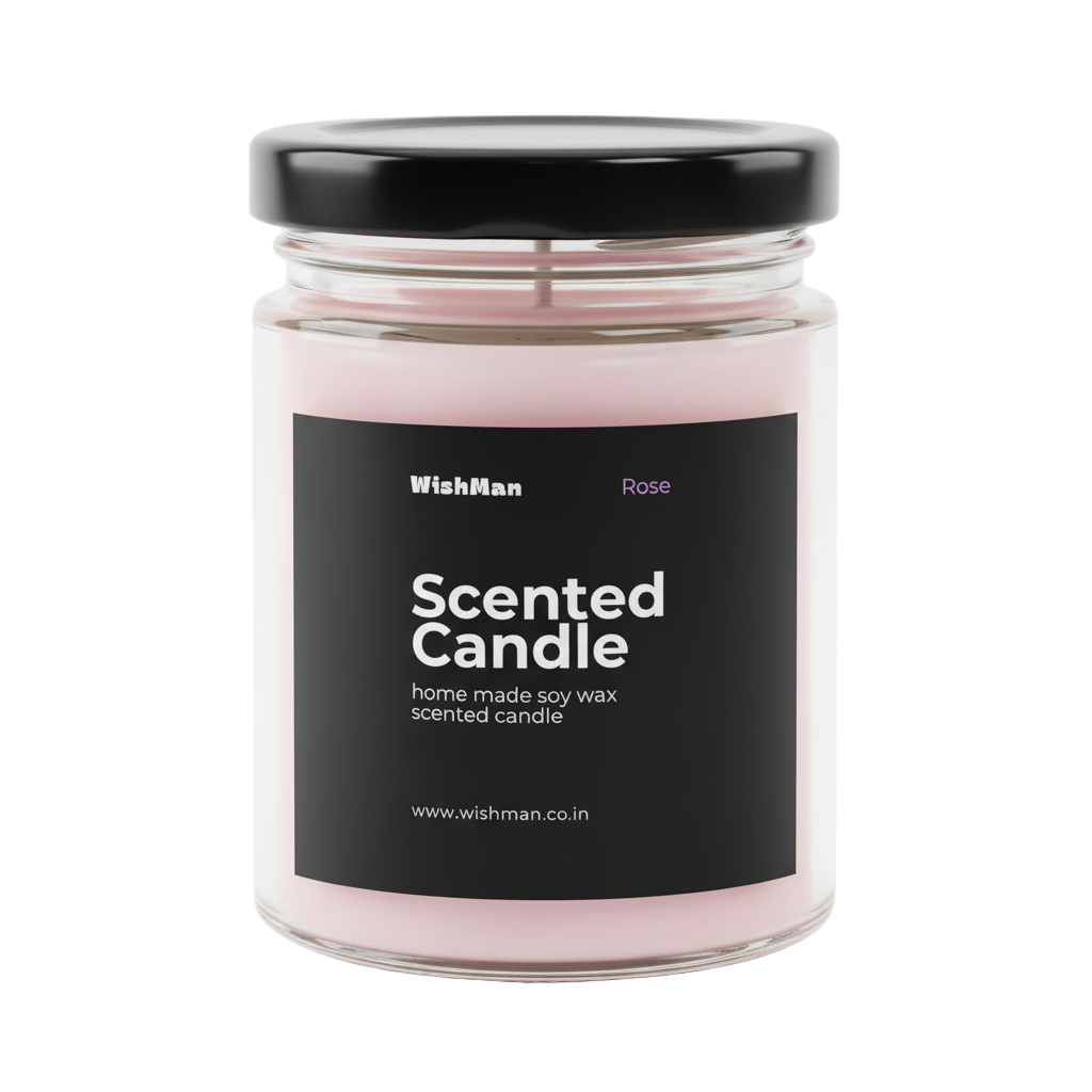 WishMan Scented Candle Pack of 3